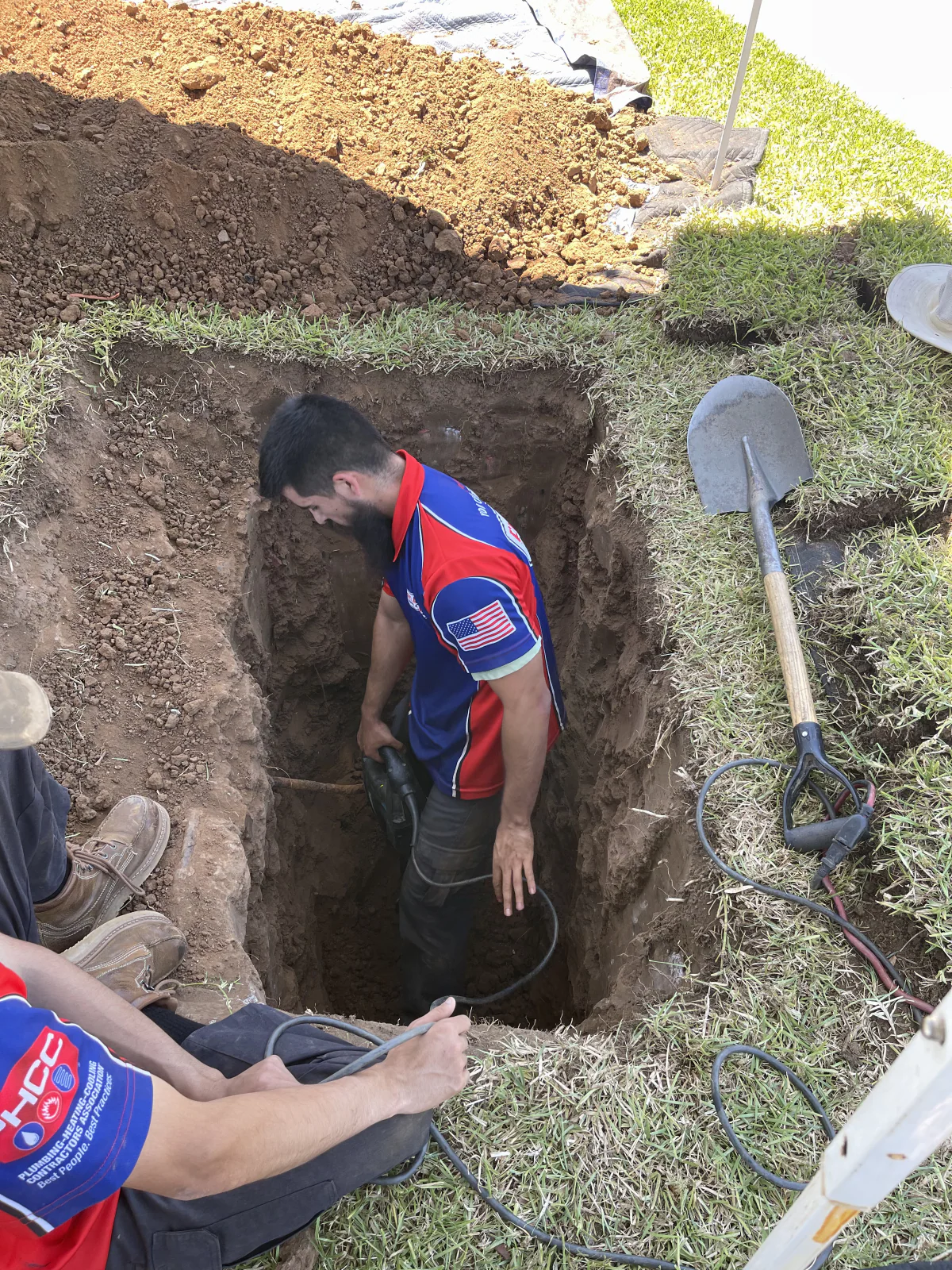 Drain Doctor crew — Issiah C